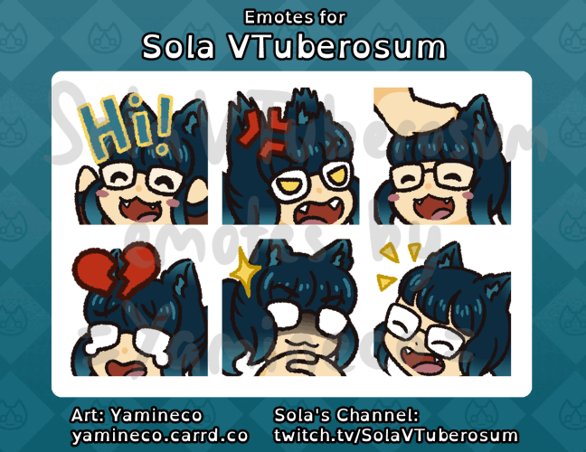 Emotes for SolaVTuberosum