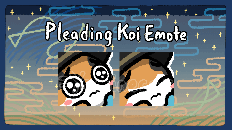 Pleading Koipanion Emote